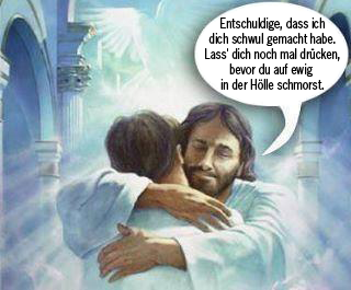 Jesus made you gay_DE